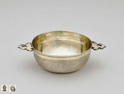 Silver-gilt bowl (tastevin)