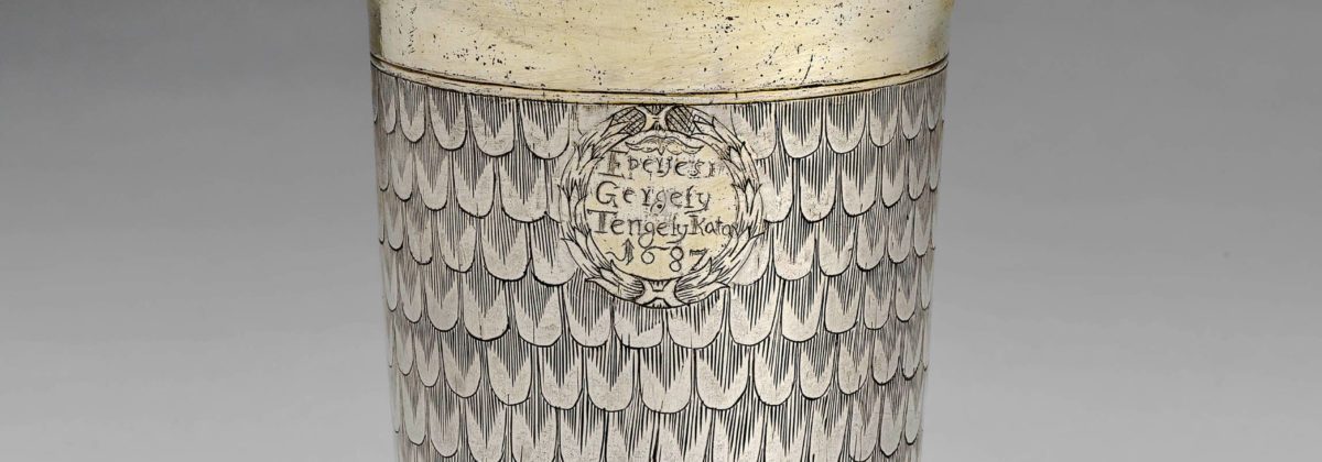 Silver beaker Transilvania 17th century