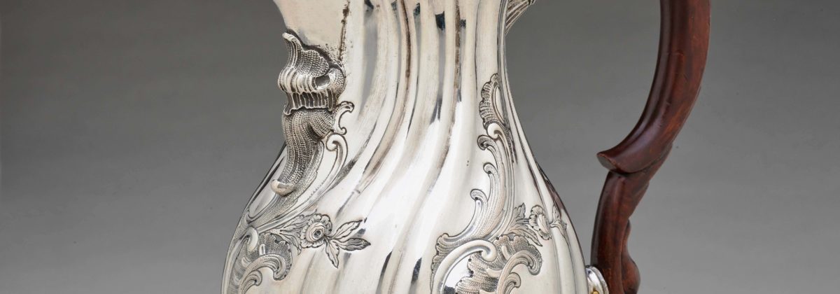 Coffeepot silver rococo