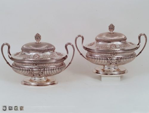 George III Silver tureens, Chambers