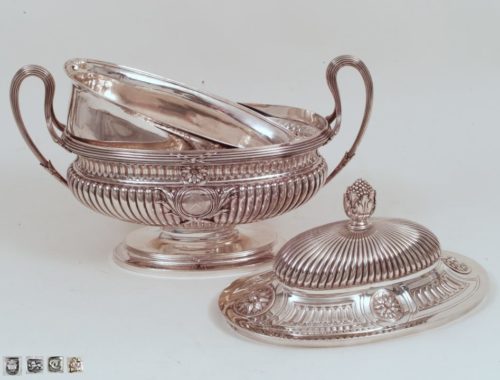 silver tureen, neoclassical, London