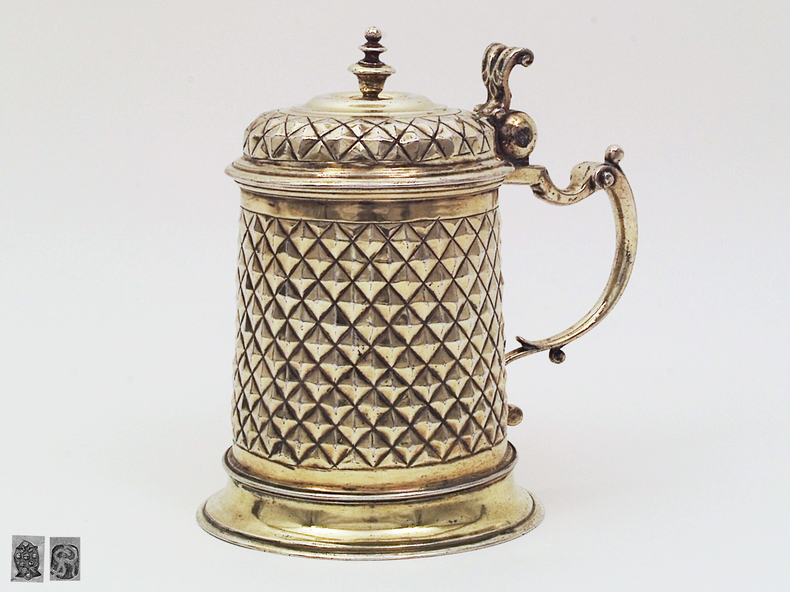 Antique Tankard / St Louis Silver Co. Tankard / Antique Pat -  Denmark