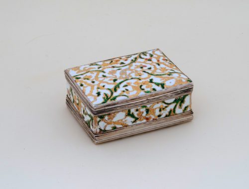 enamel snuff box, Berlin 18th c.