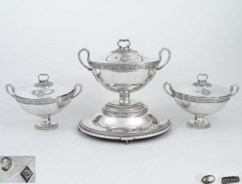 antique silver tureens royal