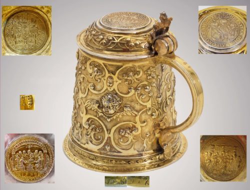 Silesian Tankard Silver Gilt 16th century