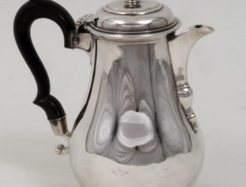 Kaffeekanne, Silber - Helga Matzke