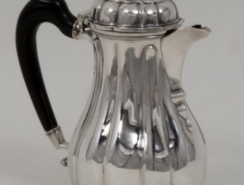 Kaffeekanne, Silber - Helga Matzke