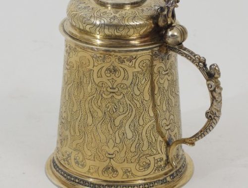 Silver Gilt Tankard, Renaissance Germany