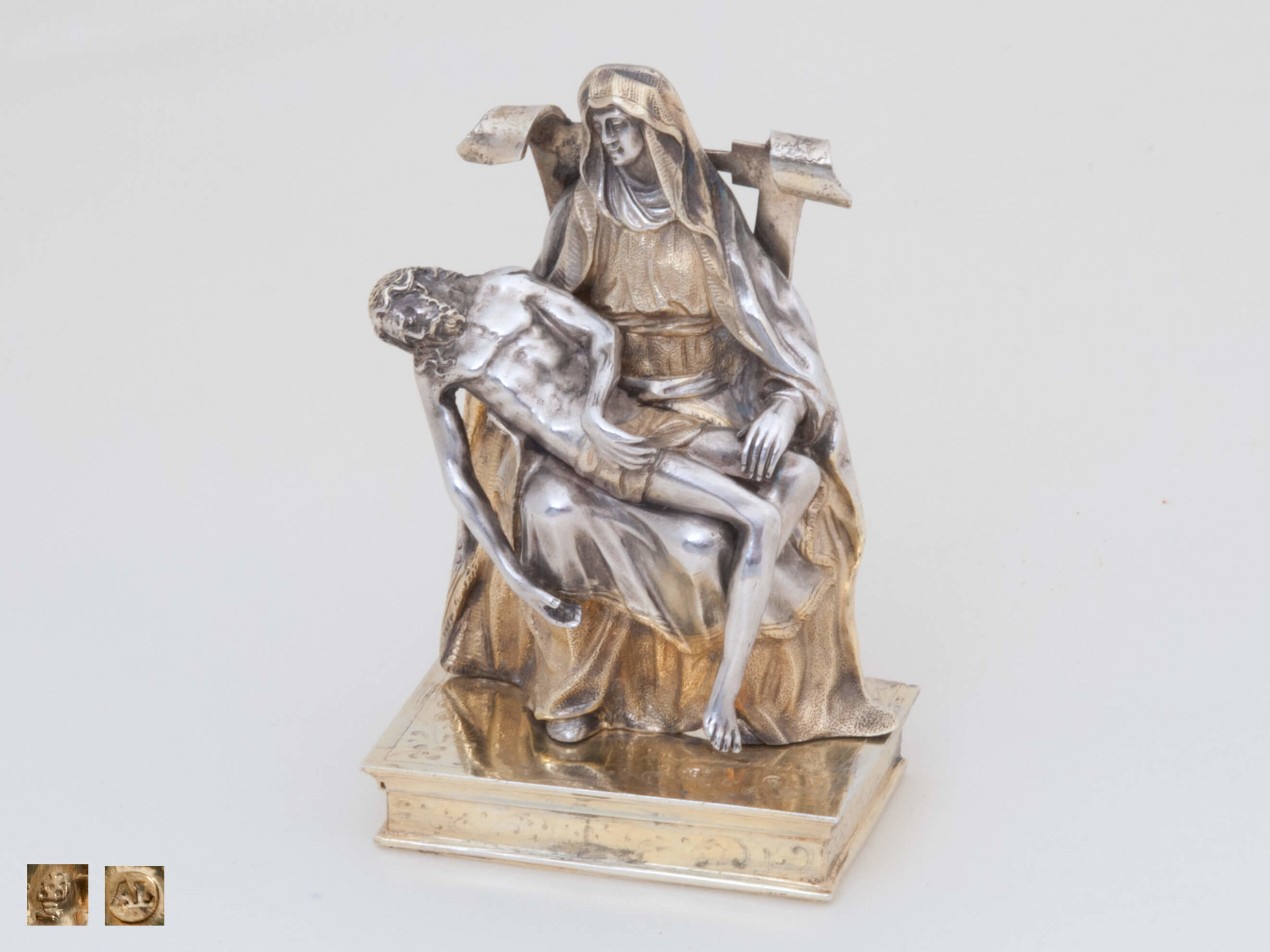 silver Lamentation, Pieta, German