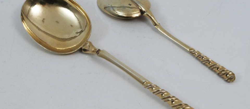 Silver gilt spoon, Augsburg 17th c.