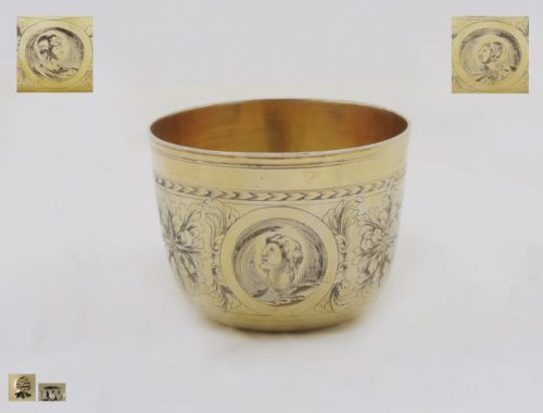 silver-gilt tumbler, Augsburg