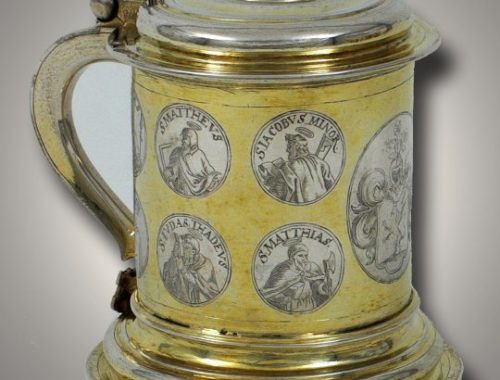 Silver Gilt Tankard, Koenigsberg 17th century
