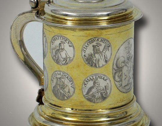 Silver Gilt Tankard, Koenigsberg 17th century